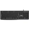 Nilox Tech Tastiera con cavo Nilox Tech layout italiano USB 2.0 cavo 150 cm colore nero NXKBIT000013 - F09644