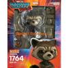 NESSUNA MARCA Nendoroid Marvel Rocket Raccoon Figure #1764 Guardiani della Galassia da coll...