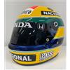 Senza marchio CASCO AYRTON SENNA 1991 (TAGLIA INTERA - SCALA 1/1) NUOVO