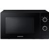 Samsung Solo Microonde 700W Epossidico 20L Volume 5 Livelli di Potenza Defrost Nero MS20A3010AL/EG