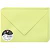 Clairefontaine 555472C - Pacco da 20 Buste gommate - Formato C5 (16,2x22,9cm) - 120g/m² - Colore verde germoglio - Inviti Eventi e Corrispondenza - Gamma Pollen - Carta Premium Liscia