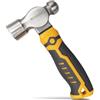 BOOSDEN Martello Rotondo, 227g | Monili Mini Martello Testa di Ferro Palla Pein Martello, Mini Piccolo Martello Penna a Sfera
