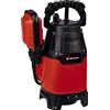 Einhell Pompa immersione acque scure GC-DP 3325 | 330 W | 0,6 bar | Portata 9500 l/h | Prevalenza 6 m | Corpi estranei Ø 25 mm | Protezione termica da sovraccarico