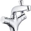 Rousseau 4053970 Volga 2 Miscelatore Termostatico bagno/doccia Cromato