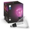 Philips Hue Lightguide Triangle, Lampadina LED smart | Luce bianca e colorata, 530 lm, Smart Home, Vetro soffiato a mano, Compatibile con bluetooth, Controllo vocale