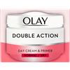 Olay Crema Viso Giorno Idratante & Primer Double Action - Spf 15 - 50 ml