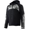 Dainese - Ignite 2 Tex Jacket, Giacca Moto in Tessuto con Cappuccio, Uomo, Nero/Grigio Muschio, 48