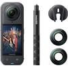 Insta360 X5 Pack Sostituzione Obiettivo Action Cam Impermeabile 360° in 8K