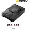 ETON Subwoofer alimentato USB-8AR 20 cm 160 W uscita massima