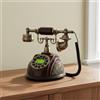 Telefono Retrò con Display senza Batterie Telefono Fisso Vintage per Hotel