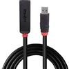 MediaMondo Lindy 43404 hub di interfaccia USB 3.2 Gen 1 (3.1 Gen 1) Type-C 5000 Mbit/s Nero