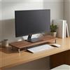 Rialzo Monitor Legno Design Rettangolare Lungo Supporto Monitor da Scrivania