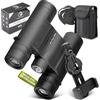 Adler Focus 10 x 25 per adulti, tecnologia Eagle Eye, conchiglia HD BAK4+FMC, per portatori di occhiali, viaggi, escursioni, caccia, birdwatching