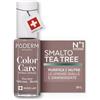 PODERM Smalto per Unghie Curativo al Tea Tree - Tortora | 8 ML - Swiss Lab | Purifica, Chiarisce e Nutre Unghie Gialle e Danneggiate | Arricchito con Tea Tree, Silicio e Biotina | Creato da un Podologo