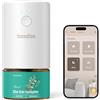 SenseFlow Diffusore di Oli Essenziali Wi-Fi SF101S Pro - Ultrasuoni Senza Acqua Profumatore per Ambienti, 100% Vegetale, Aroma 120 Giorni, LED, Ideale per Casa, Hotel e Studio - Eucalipto Blue Gum