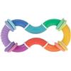 Nuby Twist-a-Ring Sonaglio Massaggiagengive per Gengive, 6+ Mesi | Massaggiagengive colorato con più superfici e presa facile, sviluppa la motricità fine e allevia il fastidio del bimbo