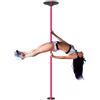 Generic Bastone da ballo per fitness, supporto permanente a soffitto, regolabile da 2,3 m a 3,1 m, rimovibile e rotante, robusto palo da allenamento spogliarellista, diametro 45 mm, ideale per uso domestico
