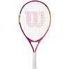 Wilson Racchetta Da Tennis Intrigue Jr 23, Telaio Leggero Per Maneggevolezza, Offre Un Gioco Stabile e Colpi Potenti, Corde Delicate Sul Braccio, Colore: Marrone/Rosa, Misura: 23