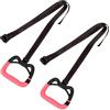 SHINEOFI Anelli da Ginnastica, Regolabili, Antiscivolo | Uso Fitness, Smontaggio Rapido, Presa, Pp, Poliestere e Metallo, Lunghezza Regolabile