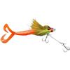 Chroavel Esca artificiale 22 cm 36 g snodata Swimbait esca dura simulazione topo design per pesci predatori pesca trota fiume mare barca (verde)