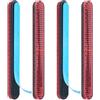 Oiieco Riflettore posteriore per moto, 4 pezzi, autoadesivo, rosso, 100 x 13 mm, per moto e scooter