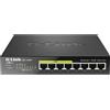 D-Link Dgs-1008p (8 porte), Switch di rete, Nero