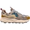 Flowermountain Scarpe Yamano 3 Woolen Knitt Donna Camel/Beige/Panna
