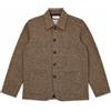 Universal Works Giacca Harris Tweed Uomo Sand/Brown