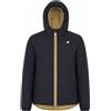 Kway Giacca Lily St Warm Double Donna Black Pure/Beige Khaki