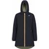 Kway Giacca Denise St Warm Double Donna Black Pure/Green Blackish