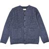 Universal Works Maglia Wool Fleece Uomo State Blue