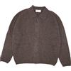 Universal Works Maglia Zip Ecowool Uomo Brown