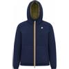 Kway Giacca Jack Spacer Nylon Double Uomo Blue Depth/Green Army
