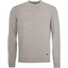 Barbour Maglia Patch Crew Uomo Stone