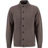 Barbour Maglia Patch Zip Uomo Dark Stone