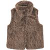 Hartford Gilet Verso Donna Glossy Brown