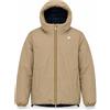 Kway Giacca Jack St Thermo Double Uomo Beige Khaki/Blue Depth