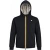 Kway Giacca Deva Light Spacer Fur Double Donna Black Pure
