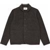 Bl'Ker Giacca Boiled Wool Phill Uomo Dark Brown