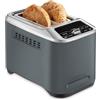 Cuisinart Smart Elite Tostapane a 2 Fette | Fessure Extra Lunghe |QuickView™ | Bagel, Fetta Singola & Scongelamento | Boost Tostatura +30sec | Vassoio Rimovibile | Finitura in Acciaio Inox Denim