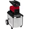 Einhell GC-RS 60 CB - Frantoio silenzioso per piante (2800 W, cilindro da taglio, vassoio da 60 L, interruttore di sicurezza integrato)