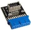 Akasa Adattatore Akasa Usb 3.1 20-pin Nero [AK-CBUB51-BK]