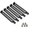 Akasa Staffa di copertura Akasa Pci 5Pezzi 18.5x8.7x1cm â??20g Nero [AK-MX302-KT05]