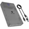 Icybox Box SSD Esterno Icy Box IB-388-CU3 per SSD HDD SATA 2.5"-3.5" Nero [60928]