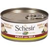 Schesir cane filetti di pollo con mela 150 gr