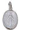 gioiellitaly Ciondolo Medaglia miracolosa in Argento 925 pendente ovale cm 2 mnedaglia Maria ciondolo religioso uomo donna