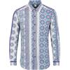 GMF 965 - Camicia fantasia - Blu