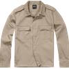 Brandit US camicia a maniche lunghe, beige,