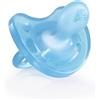 Chicco Physio Soft Gommotto Ciuccio Blu In Silicone 12 mesi