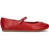 GUESS Ballerina donna rossa in pelle